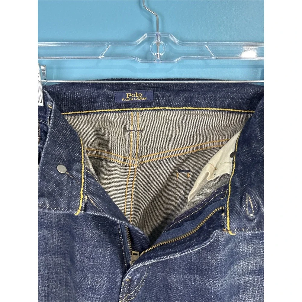Polo Ralph Lauren Hampton Relaxed Straight Jeans Mens 34x34 Old Money